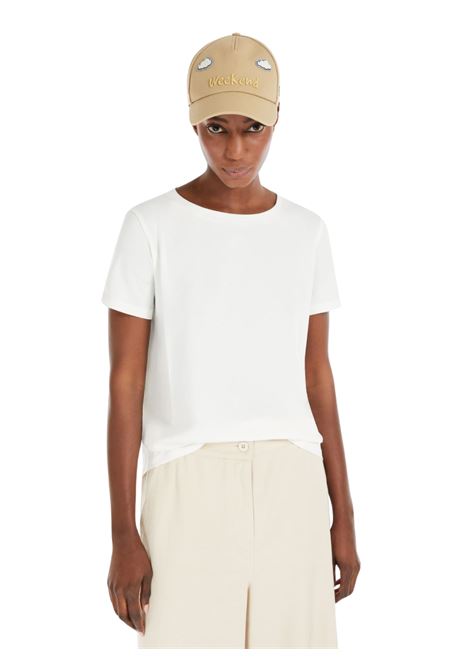 T-shirt in jersey di cotone stretch Weekend MAXMARA | MULTIB001